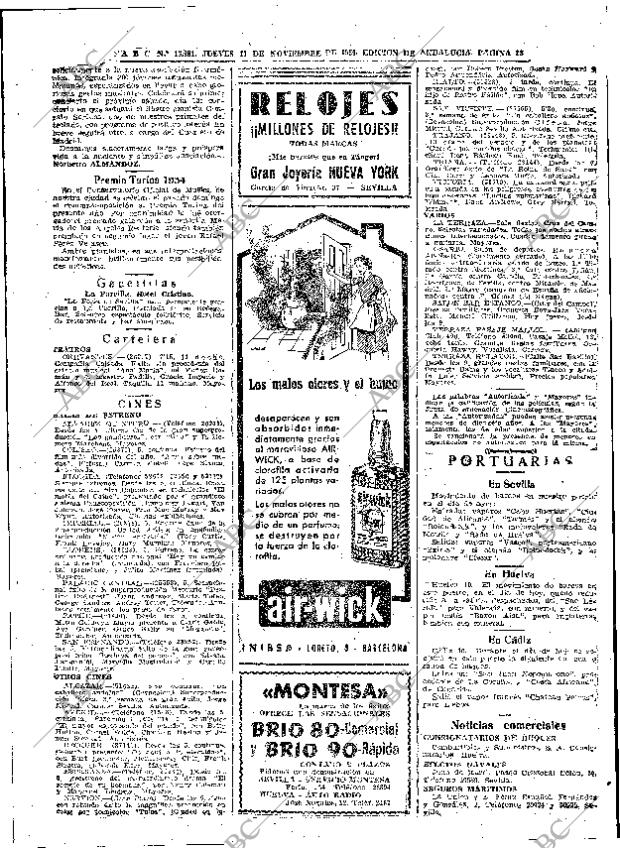 ABC SEVILLA 11-11-1954 página 22