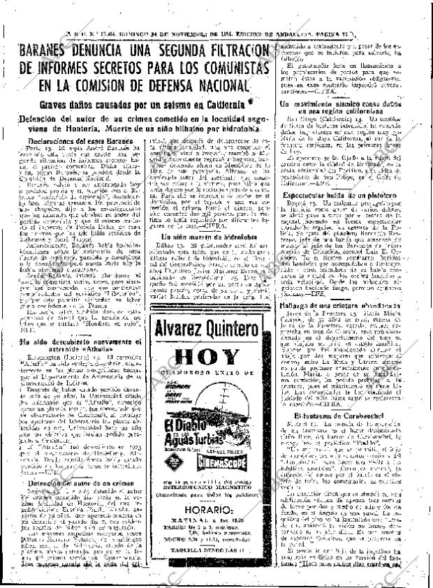 ABC SEVILLA 14-11-1954 página 27