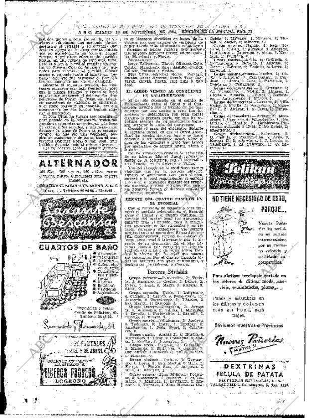 ABC MADRID 16-11-1954 página 36