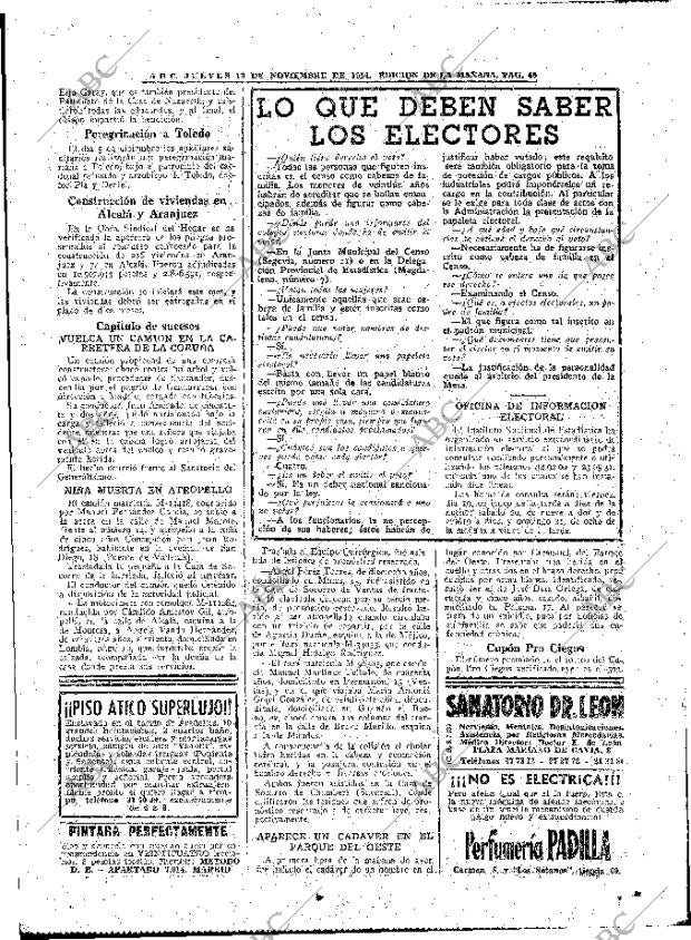 ABC MADRID 18-11-1954 página 29