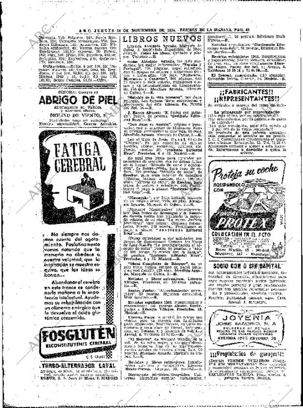 ABC MADRID 18-11-1954 página 32