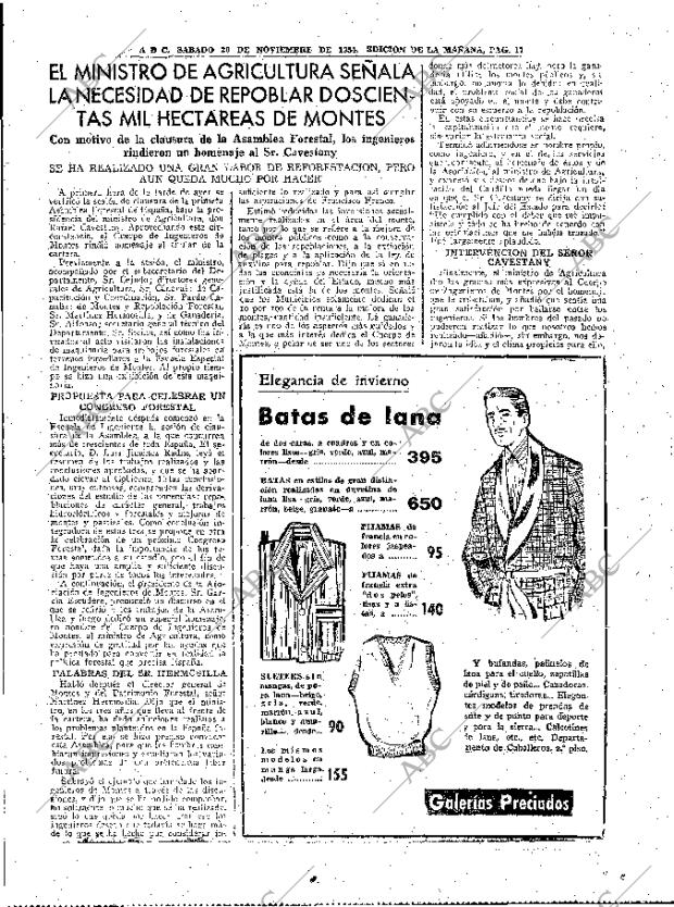 ABC MADRID 20-11-1954 página 17