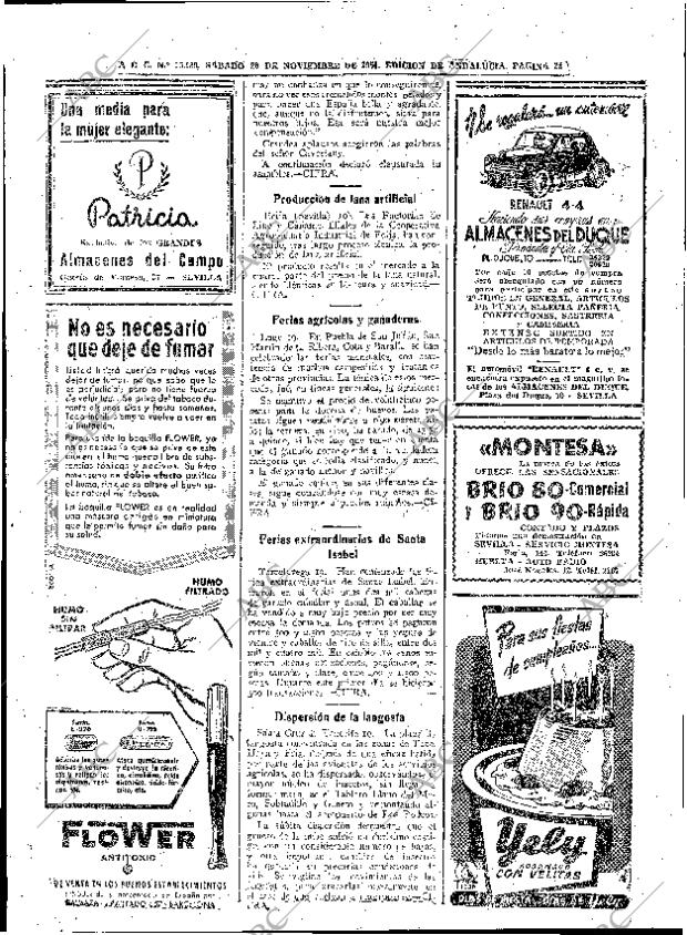 ABC SEVILLA 20-11-1954 página 24