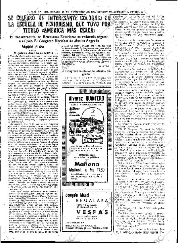 ABC SEVILLA 20-11-1954 página 27