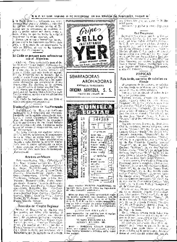 ABC SEVILLA 20-11-1954 página 34