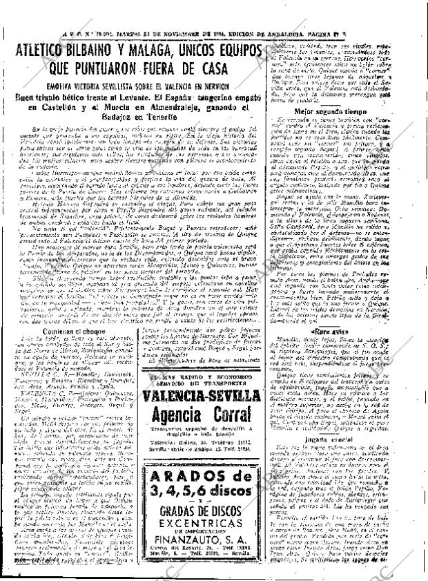 ABC SEVILLA 23-11-1954 página 27