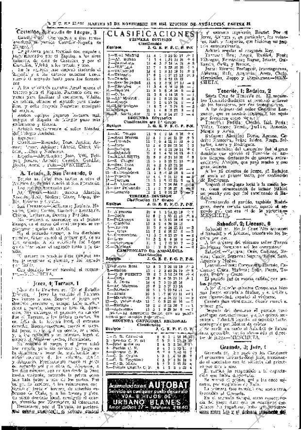 ABC SEVILLA 23-11-1954 página 31