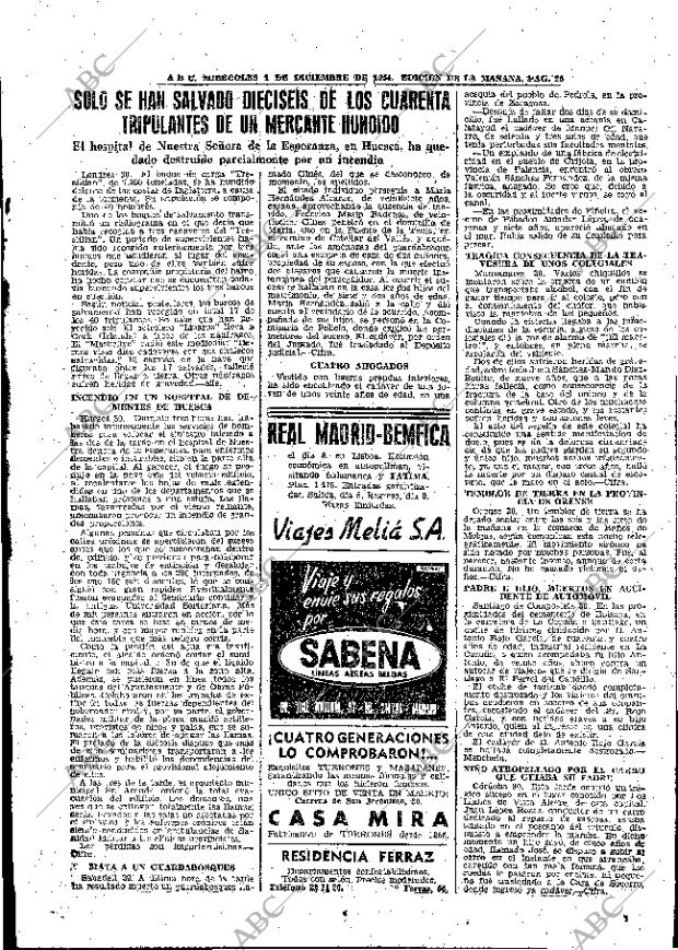 ABC MADRID 01-12-1954 página 25