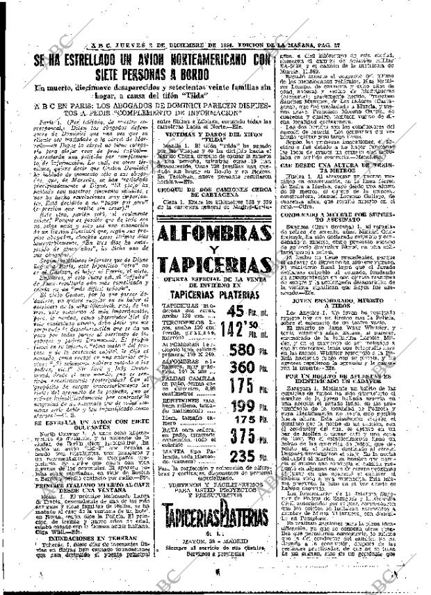 ABC MADRID 02-12-1954 página 27