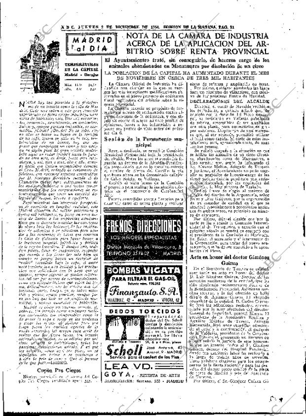 ABC MADRID 02-12-1954 página 31