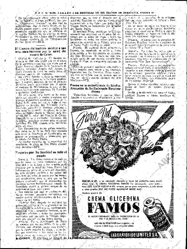 ABC SEVILLA 04-12-1954 página 17