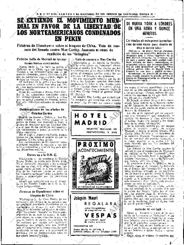 ABC SEVILLA 04-12-1954 página 23