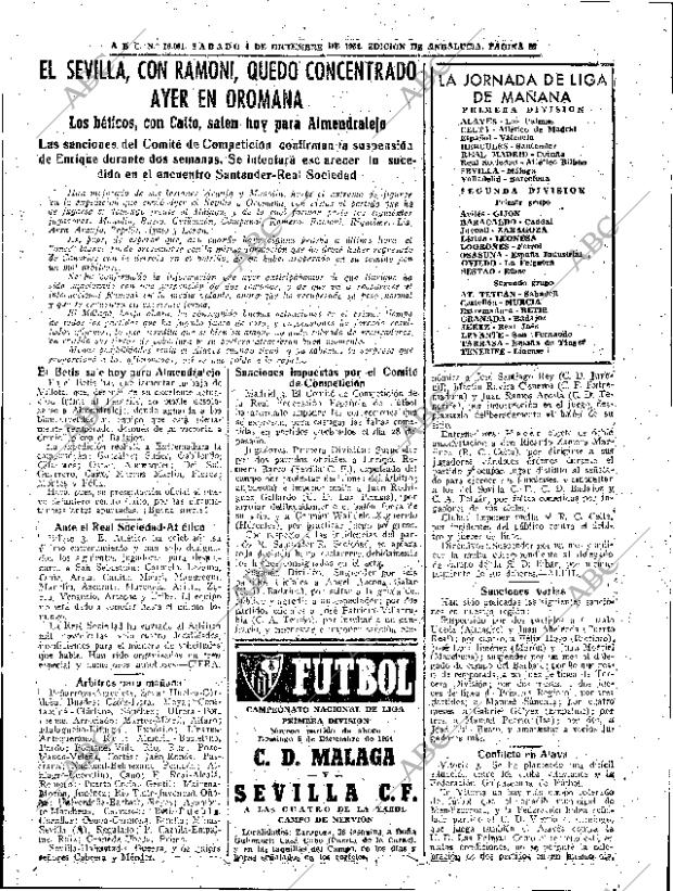 ABC SEVILLA 04-12-1954 página 33