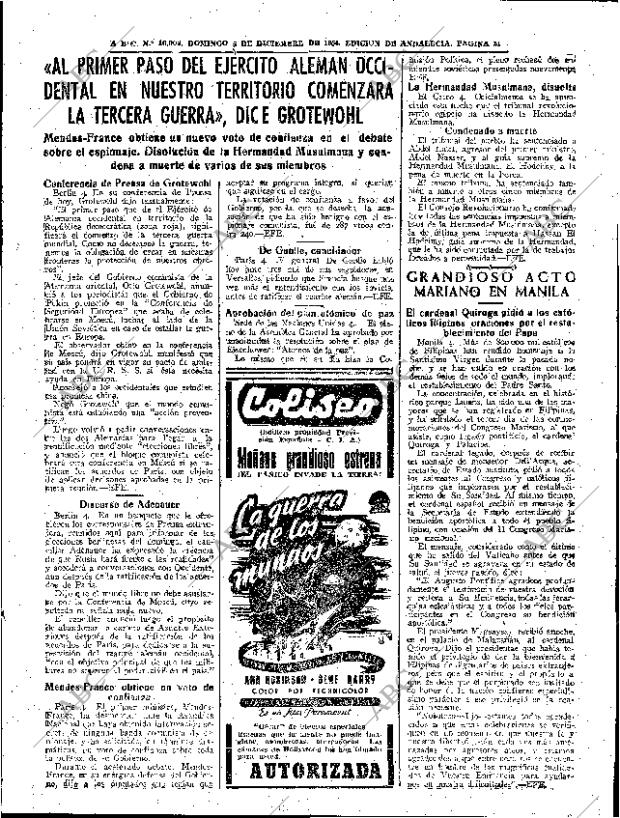ABC SEVILLA 05-12-1954 página 21