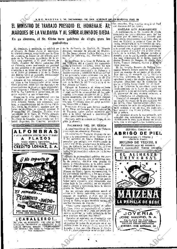 ABC MADRID 07-12-1954 página 38