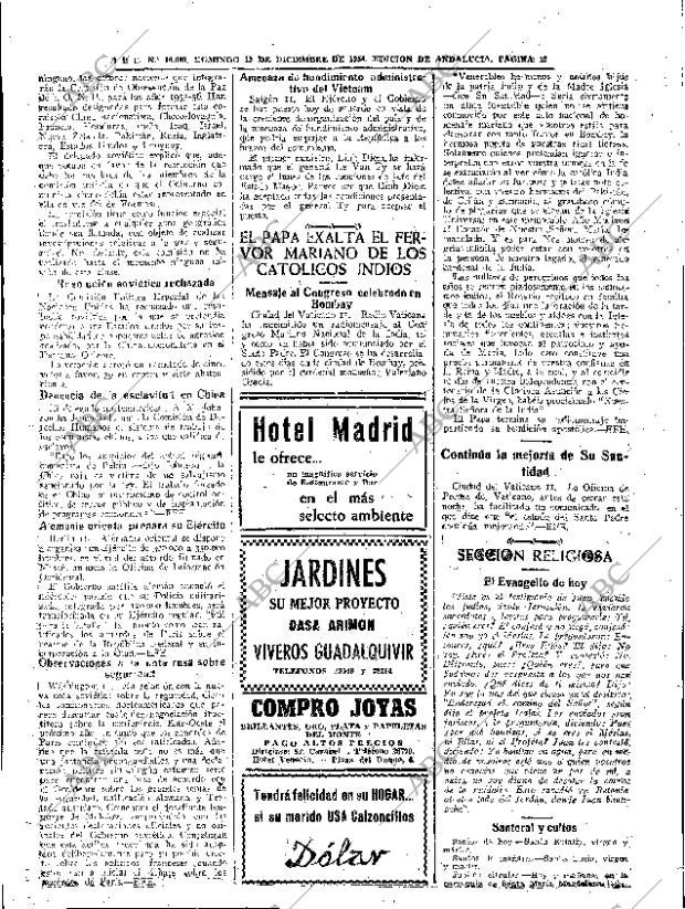 ABC SEVILLA 12-12-1954 página 16