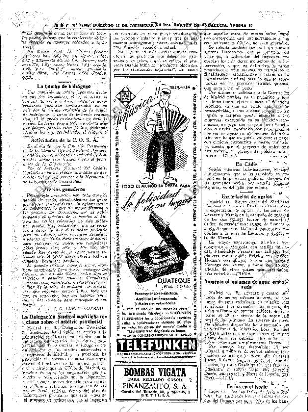 ABC SEVILLA 12-12-1954 página 20