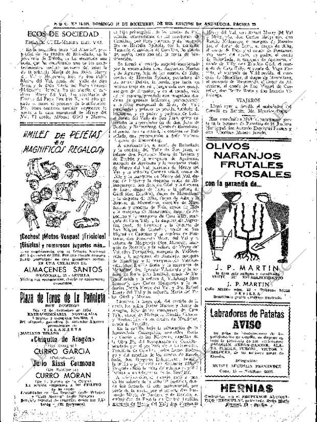ABC SEVILLA 12-12-1954 página 22
