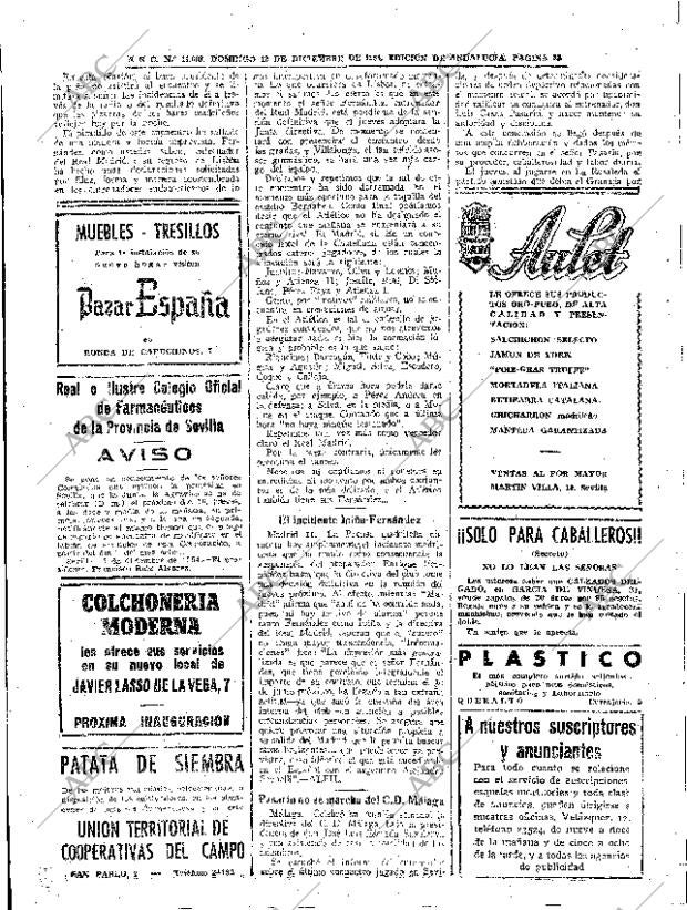 ABC SEVILLA 12-12-1954 página 32