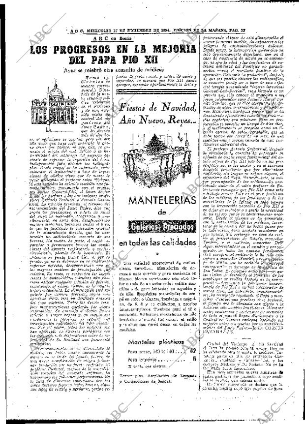 ABC MADRID 15-12-1954 página 33