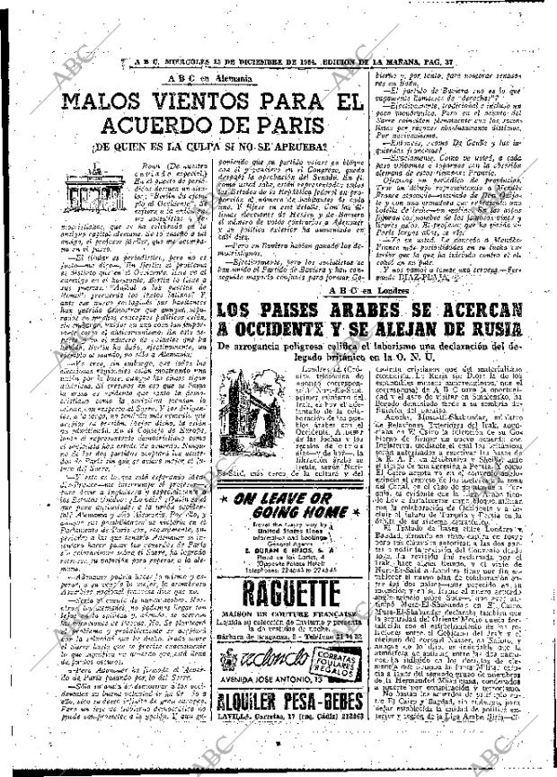 ABC MADRID 15-12-1954 página 37