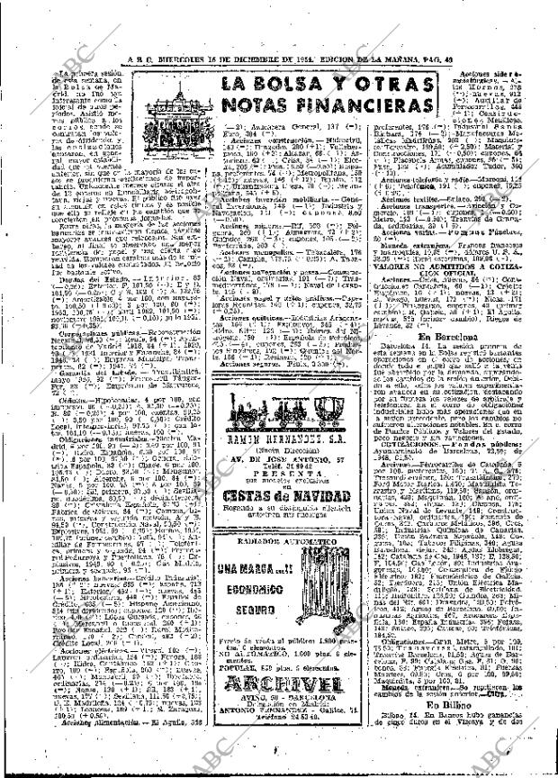 ABC MADRID 15-12-1954 página 49