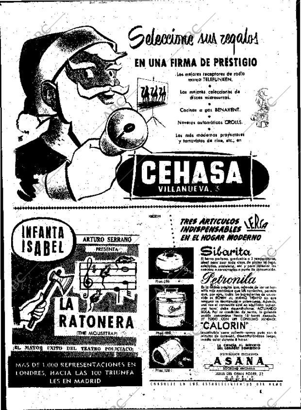 ABC MADRID 17-12-1954 página 16