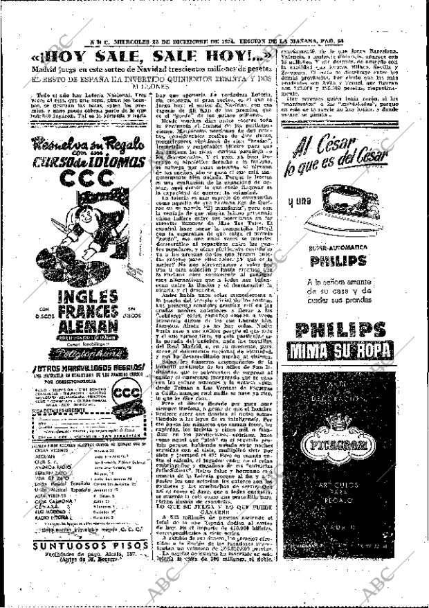 ABC MADRID 22-12-1954 página 52