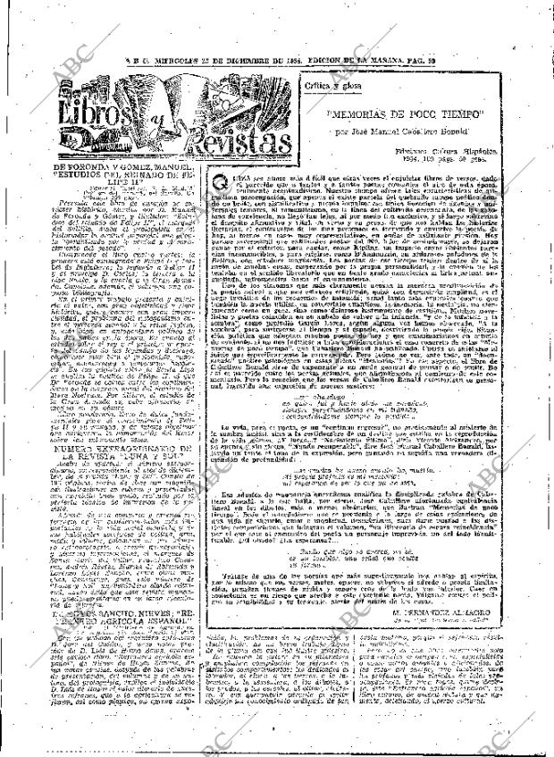 ABC MADRID 22-12-1954 página 57