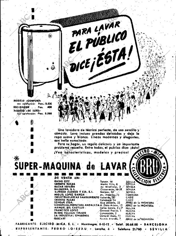 ABC SEVILLA 26-12-1954 página 4