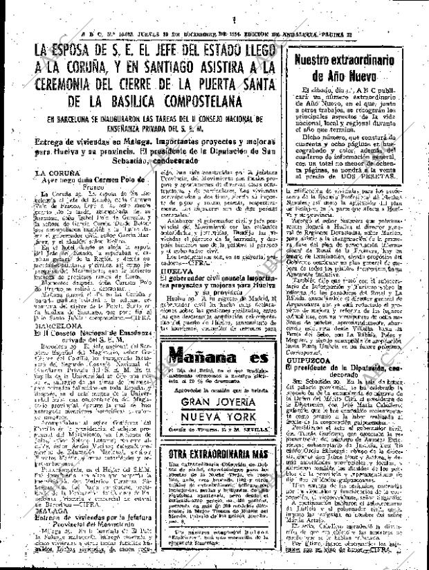 ABC SEVILLA 30-12-1954 página 19