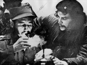 Ernesto Che Guevara y Fidel Castro