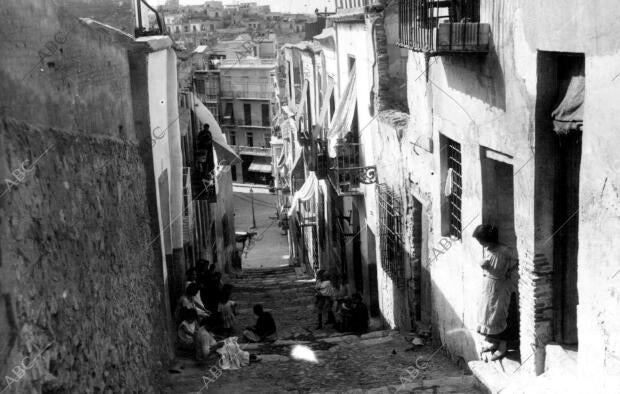 Calle Faquineto, calleja Típica de Cartagena (Murcia)