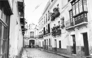 Calle Panecitos, en el barrio de san Lorenzo