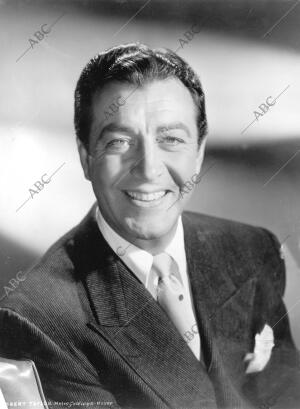 El actor estadounidense Robert Taylor