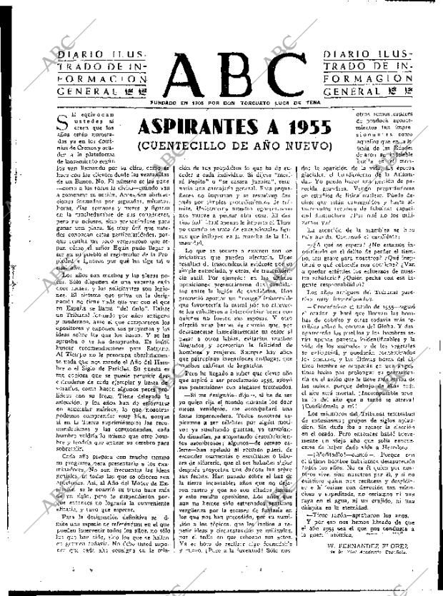 ABC MADRID 01-01-1955 página 3