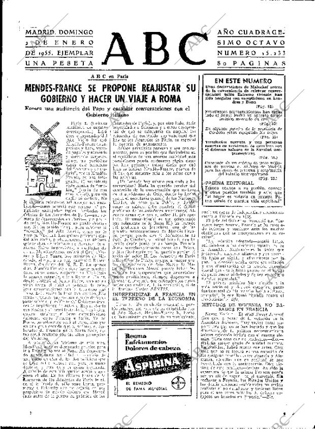 ABC MADRID 02-01-1955 página 43