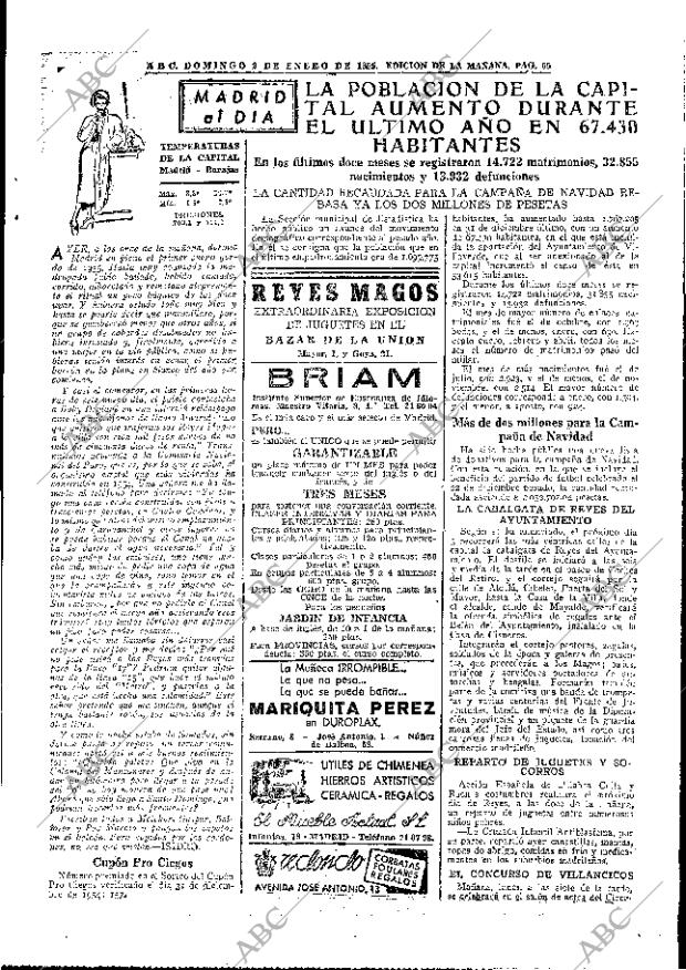 ABC MADRID 02-01-1955 página 61