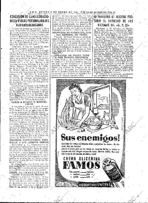 ABC MADRID 06-01-1955 página 17