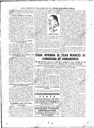 ABC MADRID 14-01-1955 página 16