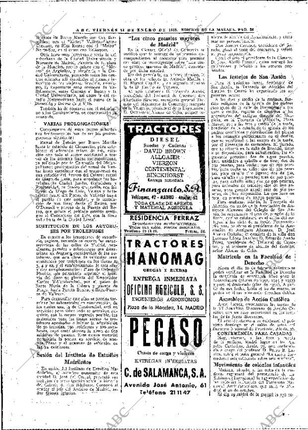 ABC MADRID 14-01-1955 página 26