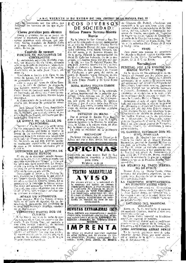 ABC MADRID 14-01-1955 página 27