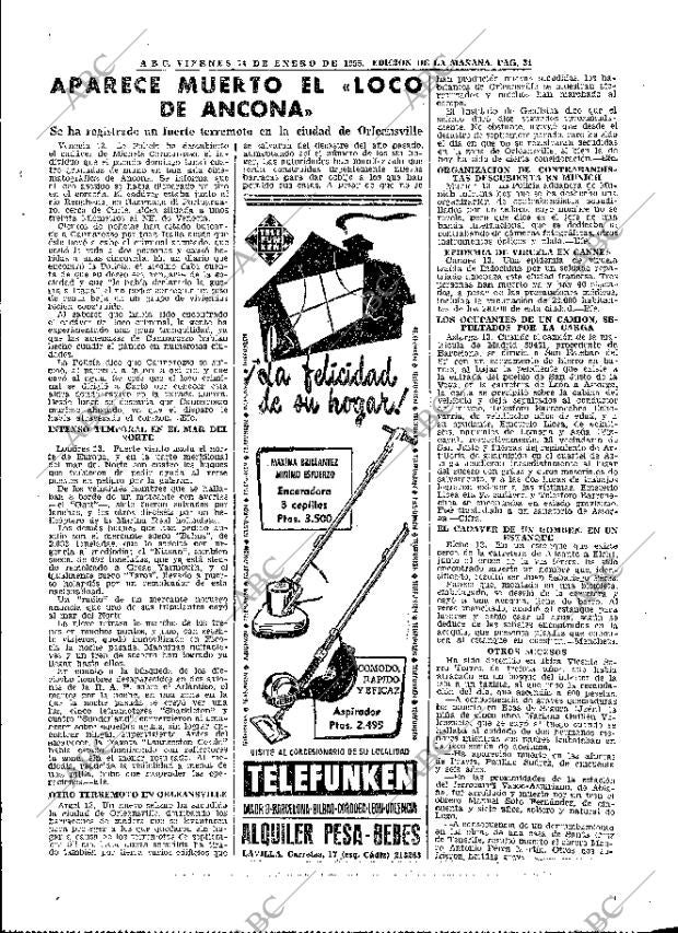 ABC MADRID 14-01-1955 página 31
