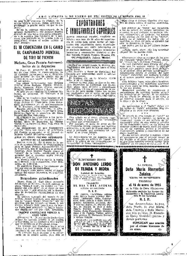 ABC MADRID 14-01-1955 página 38