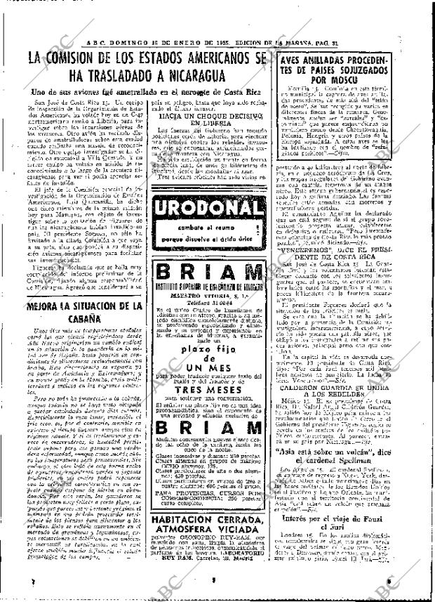 ABC MADRID 16-01-1955 página 31