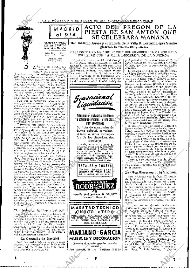 ABC MADRID 16-01-1955 página 37