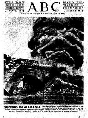ABC SEVILLA 19-01-1955 página 1