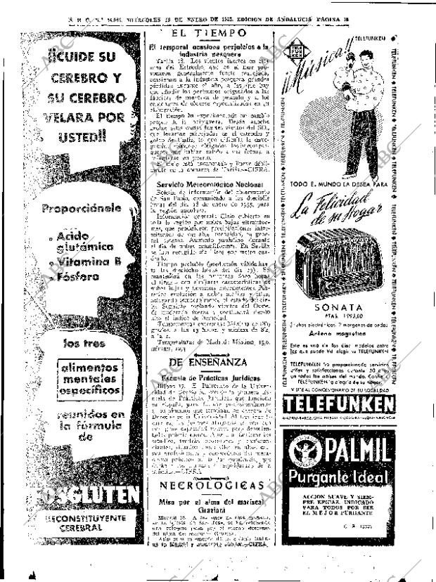 ABC SEVILLA 19-01-1955 página 16