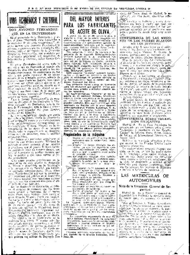 ABC SEVILLA 19-01-1955 página 20