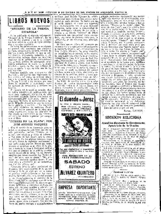 ABC SEVILLA 20-01-1955 página 20